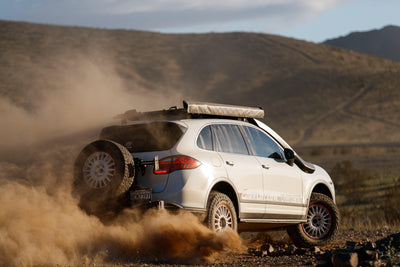 Watch This Porsche Cayenne Diesel Overlander Drive Like A Rally Car